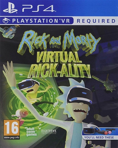 Rick and Morty Virtual Rick Ality PSVR CeX IE Buy Sell